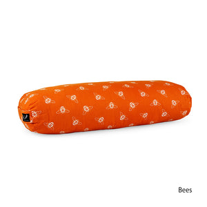 Organic Cotton Oval Yoga Bolster - Printed