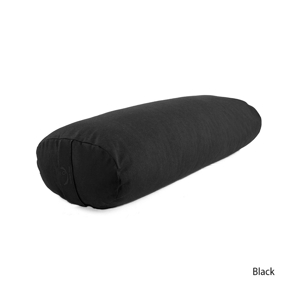 Organic Cotton Oval Yoga Bolster