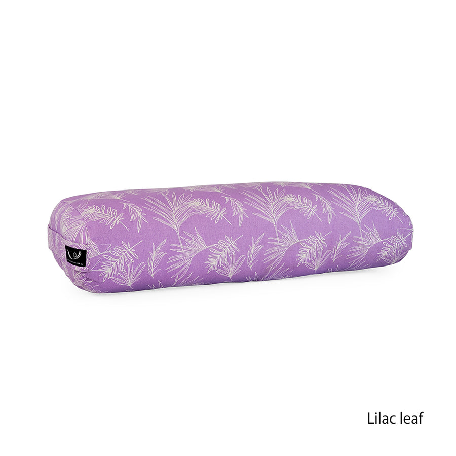 Organic Cotton Oval Yoga Bolster - Printed