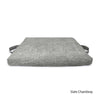 Meditation Cushion - Organic Cotton Zabuton - Chambray