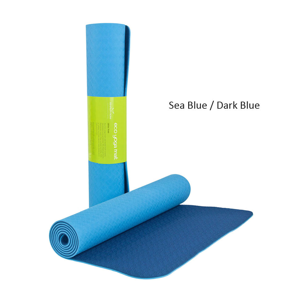 Jade Yoga Fusion Mat - Midnight Blue, Eco