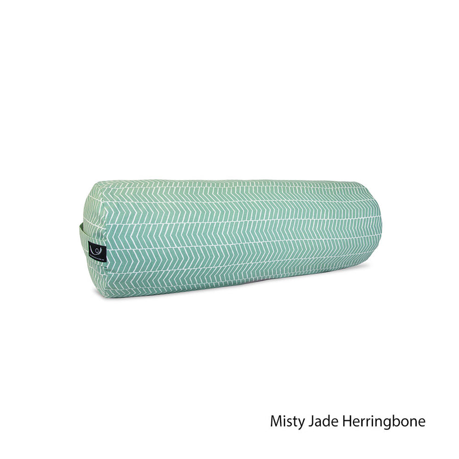 Organic Cotton Yoga Bolster SMALL Printed