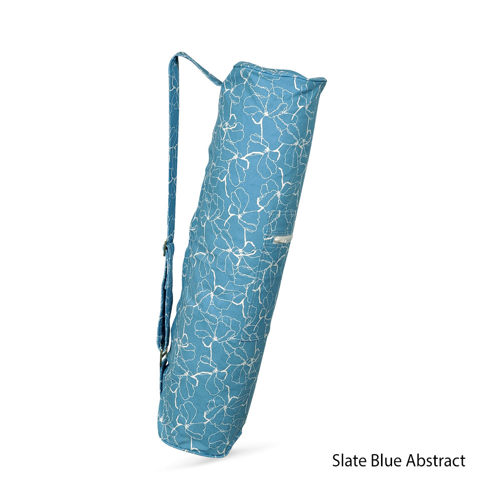 Yoga Mat Bag - Blue Print